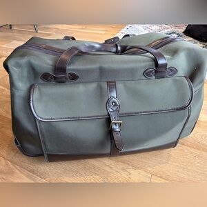 Polo ralph lauren canvas rolling duffle bag luggage